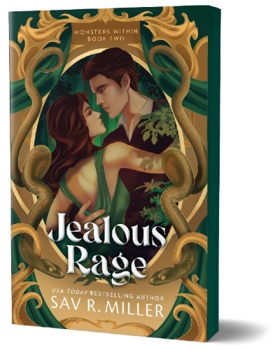 Buchcover und Innenansicht für das Buch: Jealous Rage