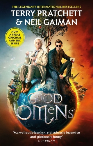Buchcover und Innenansicht für das Buch: Good Omens. TV Tie-In