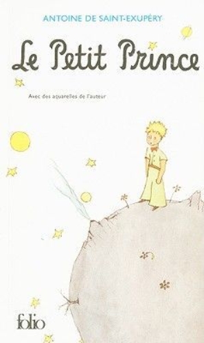 Buchcover und Innenansicht für das Buch: Le Petit Prince