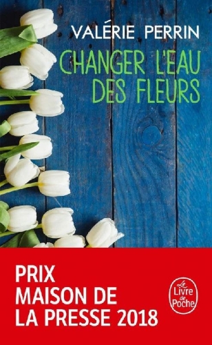 Buchcover und Innenansicht für das Buch: Changer l'eau des fleurs