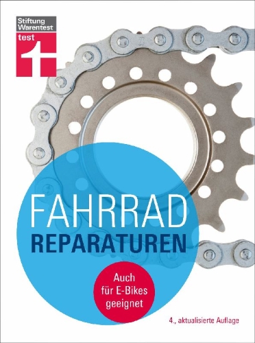 Buchcover und Innenansicht für das Buch: Fahrradreparaturen