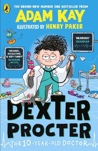 Buchcover und Innenansicht für das Buch: Dexter Procter the 10-Year-Old Doctor