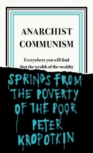 Buchcover und Innenansicht für das Buch: Anarchist Communism