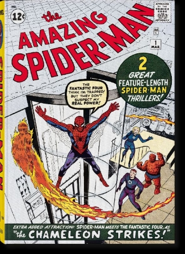 Buchcover und Innenansicht für das Buch: Marvel Comics Library. Spider-Man. Vol. 1. 1962-1964
