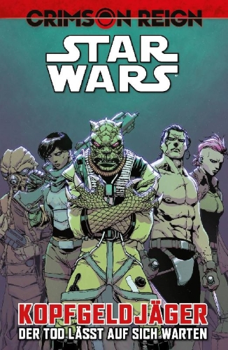 Buchcover und Innenansicht für das Buch: Star Wars: Bounty Hunters #18-#23