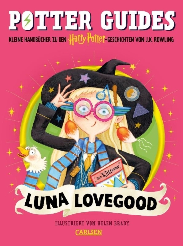 Buchcover und Innenansicht für das Buch: Potter Guides: Luna Lovegood