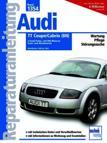 Buchcover und Innenansicht für das Buch: Audi TT Coupé/Cabrio (8N)