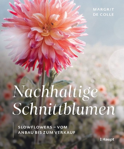 Buchcover und Innenansicht für das Buch: Nachhaltige Schnittblumen