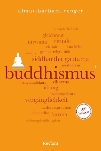 Buchcover und Innenansicht für das Buch: Buddhismus. 100 Seiten