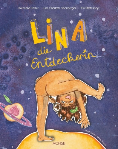 Buchcover und Innenansicht für das Buch: Lina, die Entdeckerin