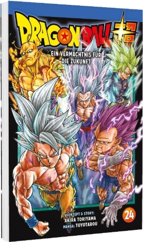 Buchcover und Innenansicht für das Buch: Dragon Ball Super
