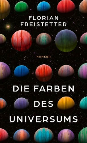 Buchcover und Innenansicht für das Buch: Die Farben des Universums