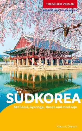 Buchcover und Innenansicht für das Buch: TRESCHER Reiseführer Südkorea