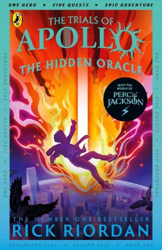 Buchcover und Innenansicht für das Buch: The Trials of Apollo 01. The Hidden Oracle