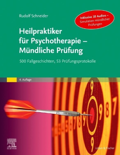 Buchcover und Innenansicht für das Buch: Heilpraktiker für Psychotherapie - Mündliche Prüfung