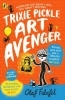 Buchcover und Innenansicht für das Buch: Trixie Pickle Art Avenger