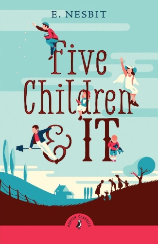 Buchcover und Innenansicht für das Buch: Five Children and It