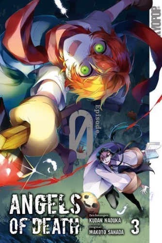 Buchcover und Innenansicht für das Buch: Angels of Death: Episode. 0 03
