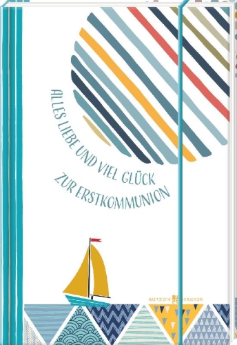Buchcover und Innenansicht für das Buch: Alles Liebe und viel Glück zur Erstkommunion