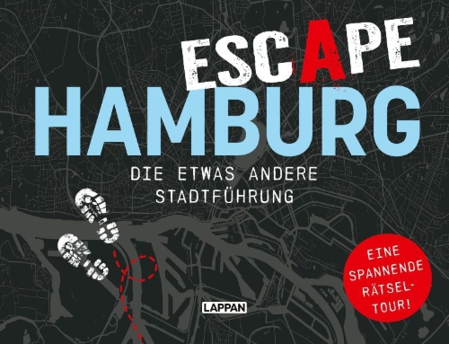 Buchcover und Innenansicht für das Buch: ESCAPE Hamburg