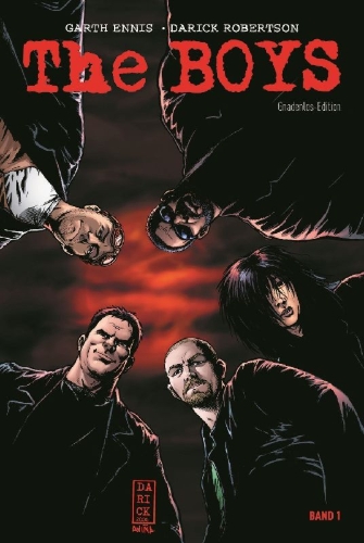 Buchcover und Innenansicht für das Buch: The Boys #1-#14
