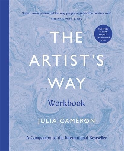Buchcover und Innenansicht für das Buch: The Artist's Way Workbook