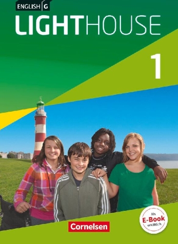 Buchcover und Innenansicht für das Buch: English G LIGHTHOUSE 1: 5. Schuljahr. Schülerbuch