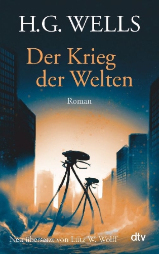Buchcover und Innenansicht für das Buch: The War of the Worlds (1898)