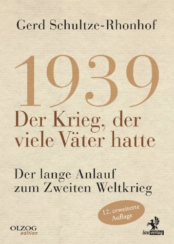 Buchcover und Innenansicht für das Buch: 1939 - Der Krieg, der viele Väter hatte