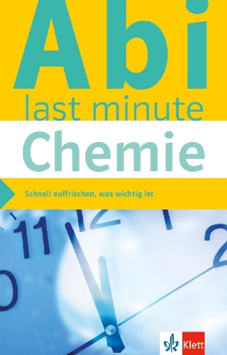 Buchcover und Innenansicht für das Buch: Abi last minute Chemie