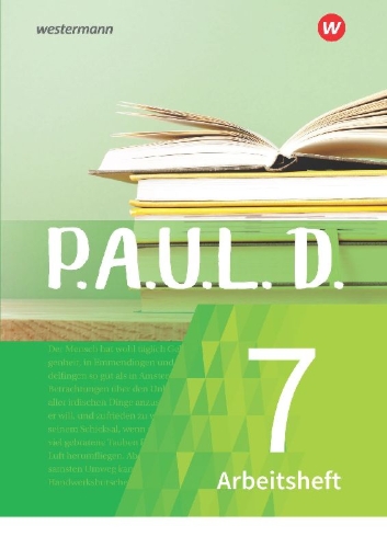 Buchcover und Innenansicht für das Buch: P.A.U.L. D. (Paul) 7. Arbeitsheft.. Für Gymnasien und Gesamtschulen - Neubearbeitung