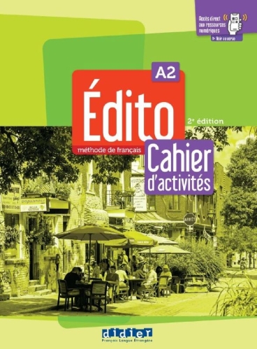 Buchcover und Innenansicht für das Buch: Édito A2, 2e édition