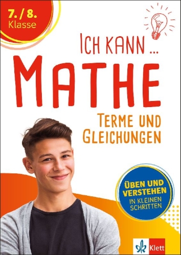 Buchcover und Innenansicht für das Buch: Ich kann Mathe - Terme und Gleichungen 7./8. Klasse