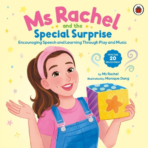 Buchcover und Innenansicht für das Buch: Ms Rachel and the Special Surprise