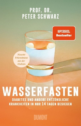 Buchcover und Innenansicht für das Buch: Wasserfasten