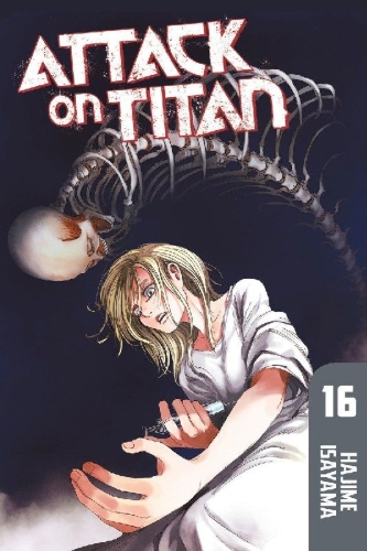 Buchcover und Innenansicht für das Buch: Attack on Titan 16