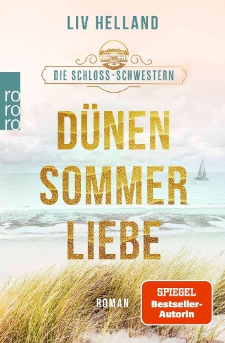 Buchcover und Innenansicht für das Buch: Die Schloss-Schwestern: Dünensommerliebe