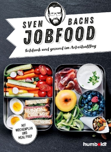 Buchcover und Innenansicht für das Buch: Sven Bachs Jobfood
