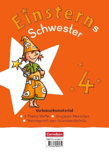 Buchcover und Innenansicht für das Buch: Einsterns Schwester 4. Schuljahr. Themenhefte 1-4, Training Grundwortschatz und Diagnoseheft - Verbrauchsmaterial - Im Paket, mit digitalen Medien