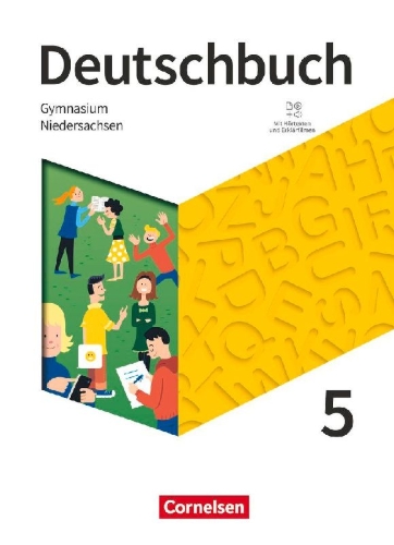 Buchcover und Innenansicht für das Buch: Deutschbuch Gymnasium 5. Schuljahr - Niedersachsen - Schülerbuch