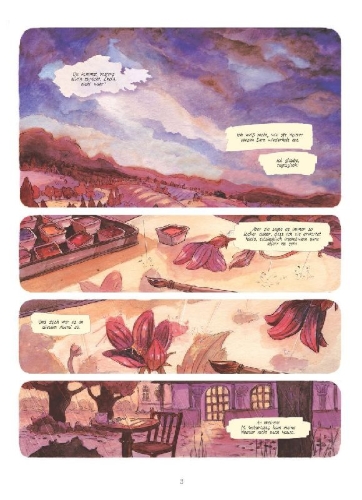 Buchcover und Innenansicht für das Buch: Enola Holmes (Comic). Band 1
