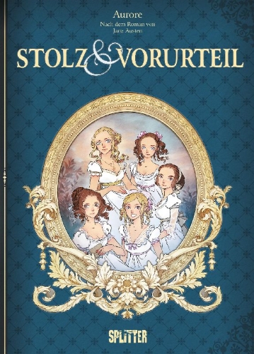 Buchcover und Innenansicht für das Buch: Orgueil & préjugés (Aurore)