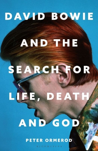 Buchcover und Innenansicht für das Buch: David Bowie and the Search for Life, Death and God