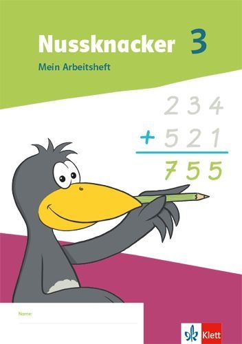 Buchcover und Innenansicht für das Buch: Nussknacker 3. Arbeitsheft Klasse 3