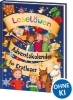 Buchcover und Innenansicht für das Buch: Leselöwen-Adventskalender für Erstleser