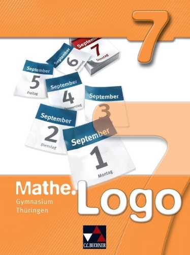 Buchcover und Innenansicht für das Buch: Mathe.Logo 7 Gymnasium Thüringen