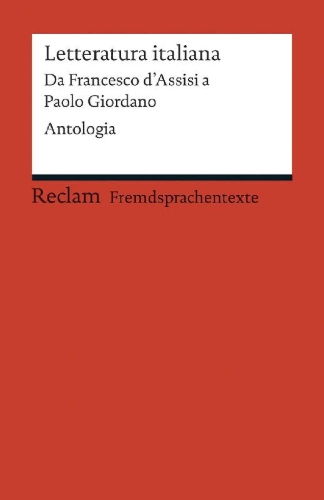 Buchcover und Innenansicht für das Buch: Letteratura italiana