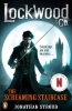 Buchcover und Innenansicht für das Buch: Lockwood & Co 01: The Screaming Staircase