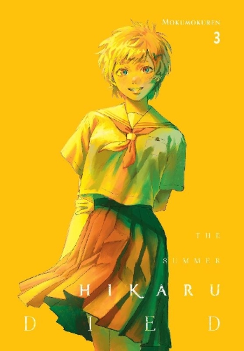 Buchcover und Innenansicht für das Buch: The Summer Hikaru Died, Vol. 3