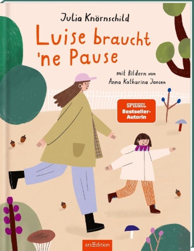 Buchcover und Innenansicht für das Buch: Luise braucht 'ne Pause